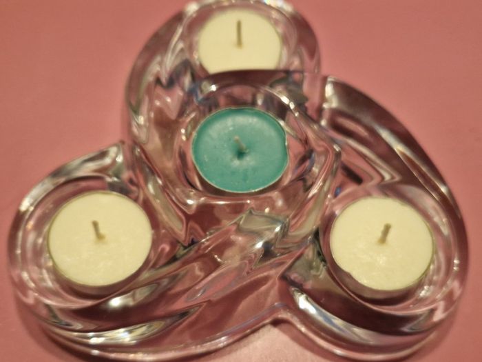 3 Table Centre Piece Tea Light Holders