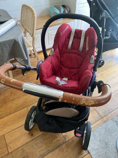 car seat, pram and buggy