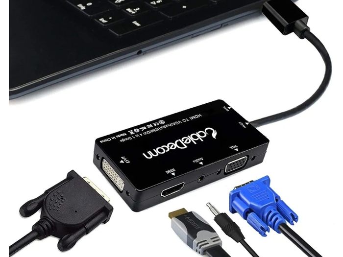 Multiport 4 in 1 Adapter