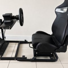 Moza R5 Sim Racing Setup with GT Omega ART Cockpit