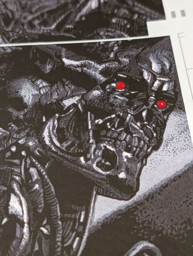 The Terminator Screen Print MOVIE POSTER AP - Signed By Krzysztof Domaradzki 16/20 Nt Mondo SOLD OUT EXTREMELY RARE, + Free mystery print