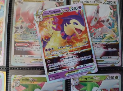Hisuian Typhlosion VSTAR ! Ultra Rare ! From Astral Radiance ! 2022 ! Pokemon Card !