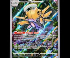 Shedinja 144/132 Illustration Ultra Rare Holo Mega Evolution Base Set Pokemon Card AR