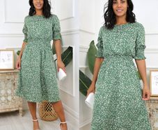 Virgo Boutique Size 8 Midi Dress
