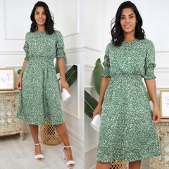 Virgo Boutique Size 8 Midi Dress