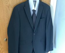 Black suit worn for few hours at funeral
