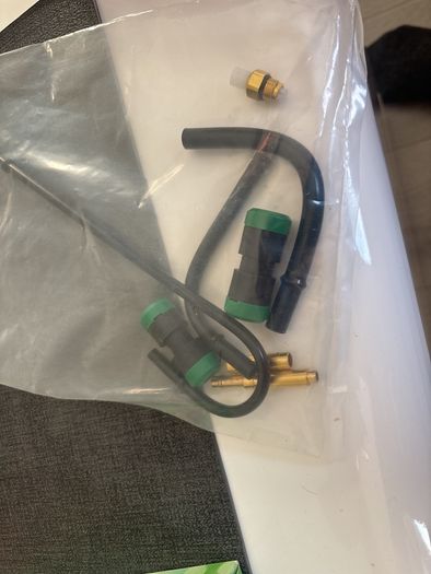 Air suspension compressor installation pipe kit for Discovery 3