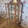 Edwardian Mahogany display cabinet Image 9