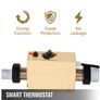 Swimming Pool Heater 2KW 220V SPA Electric Water Heater Pump 48mm 50mm Pool Equipment Water Heater Thermostat Image 5