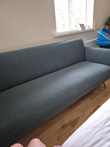 Sofa Bed / Bed Setee, Teal Colour