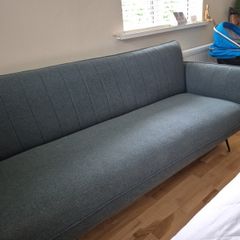 Sofa Bed / Bed Setee, Teal Colour