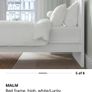 IKEA Single Malm bed  & mattress Image 4