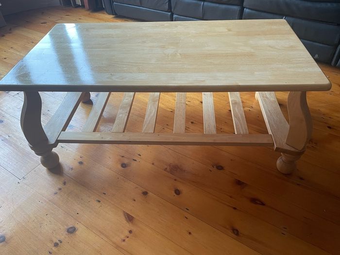 coffee table wooden