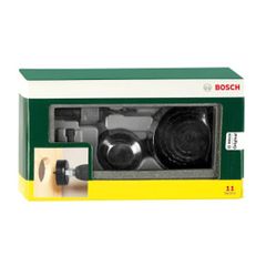 Bosch Hole Saw Set, Grey/Black, 11 Pcs