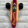 Disney Store Mickey Mouse Racers Disney The Roadster Racers Mickey's Hot Diggity Dogster Ricercar Racer Racing Hotdog approx. 11.5 cm length Used Please see photos Image 5