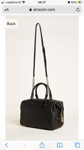 NEW Large Black Michael Kors Handbag WORTH 350 with gift bag