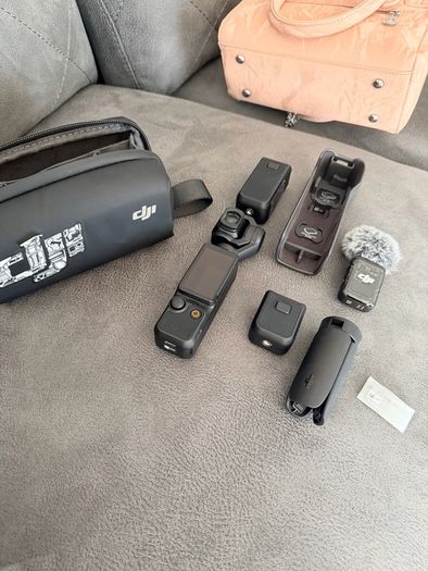 Dji osmo pocket 3 content creation with receipt