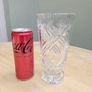 Medium Sized Crystal Footed Vase Image 2