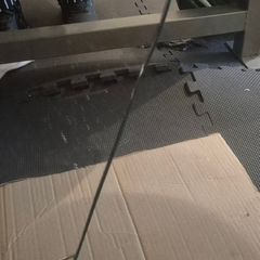 Broken mirror glass wardrobe door