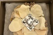 Crystal brooch by Rada