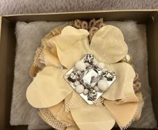 Crystal brooch by Rada