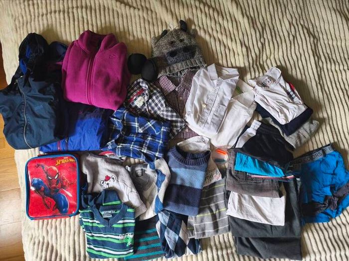 bundle of boys clothes