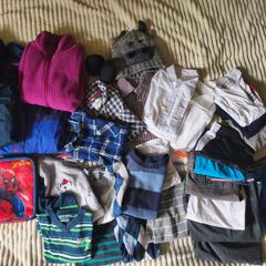 bundle of boys clothes