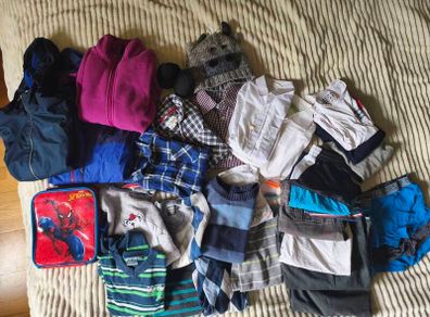 bundle of boys clothes
