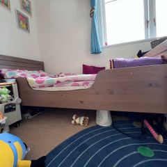 Junior bed with mattress