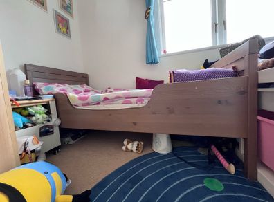 Junior bed with mattress