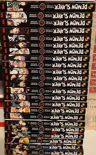 Demon Slayer: Kimetsu no Yaiba Volumes 1-23 (NOT A BOXSET)