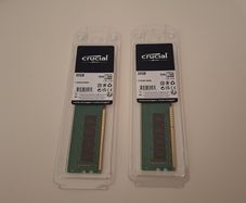 Crucial RAM 64GB(2 x 32) DDR4 2666 MHz CL19 Desktop Memory