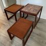 Mid century nest of tables Image 4