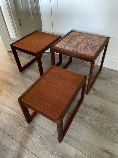 Mid century nest of tables