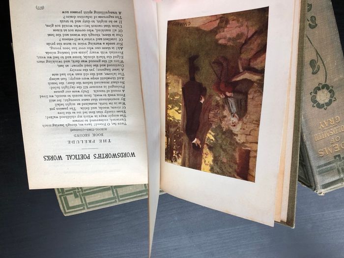 Edwardian Wordsworth, Goldsmith and Gray volumes