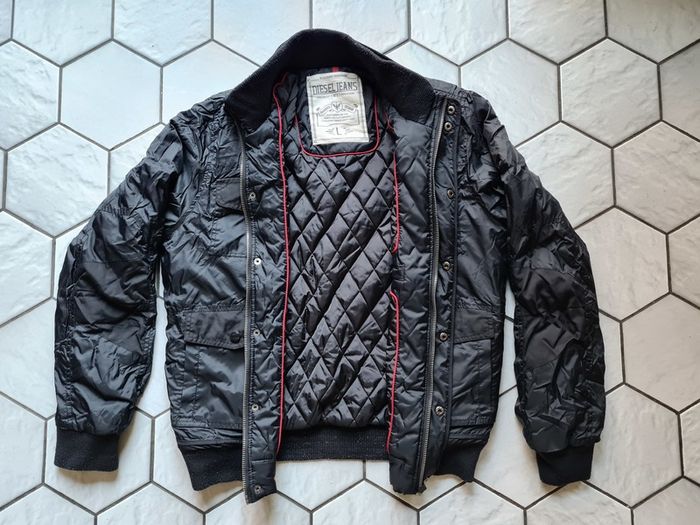 Black Diesel Jacket Size Large L