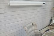large outdoor garden beam heater