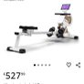 Capital Sports Rowing Machine  Excellent Condition Space Saving Image 6