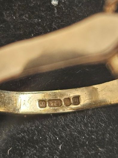 Half Sovereign Gold Ring