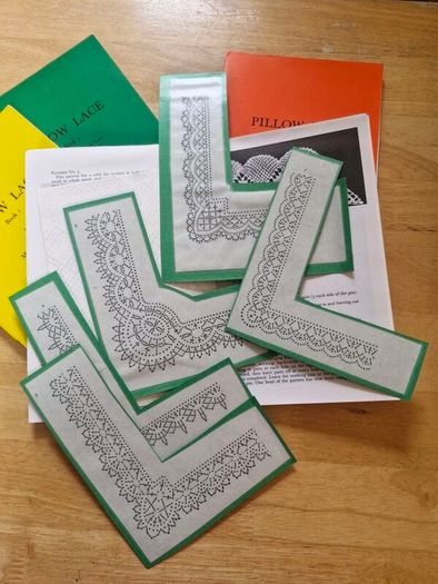 Lace Making & Pillow lace books 1-4