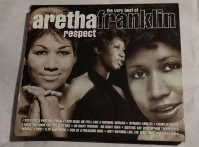 Brand New Aretha Franklin Respect double Cd
