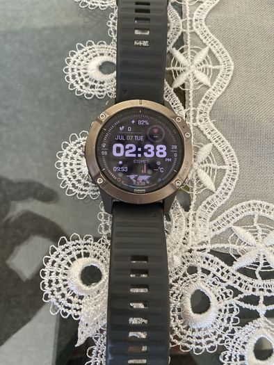 Fenix 6 sapphire GPS Multi-GNSS 100mtrs. Titanium