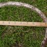 Vintage hand sickle Big primitive farm tools Vintage hand carved tool Image 7