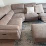 DFS L Shape Recliner Sofa Image 3
