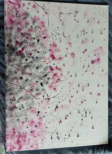 "Cherry Blossom" painting