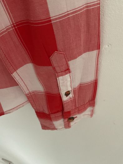 Abercrombie xl kids check shirt.  Fit small adult