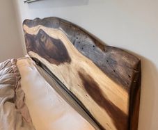Solid wood headboard (suitable for super king sized bed)