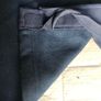 Serge Wool Draping Drapes - 1.5m wide x 4m drop - for Pipe or truss with Ties Image 3