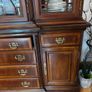 Beautiful Chippendale Style Display ( 2 piece) Cabinet- Almost new condition Image 7