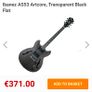 Ibanez AS53 Artcore, Transparent Black Flat, electric guitar Image 4